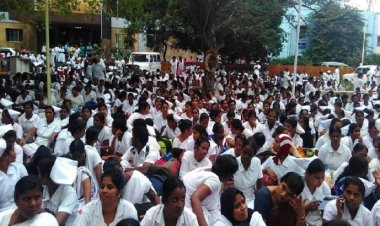 *एस्मा लागू होने के बाद काम पर लौटने लगे स्वास्थ कर्मचारी*, 570हड़ताली कर्मचारियों में से123ने दी ज्वाइनिंग