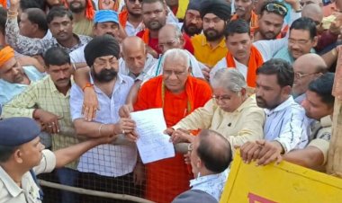 *विभिन्न मुद्दों के लेकर Bjp का जंगी प्रदर्शन, पूर्व स्पीकार धरमलाल कौशिक के नेतृत्व में घेरा एसडीएम कार्यालय*