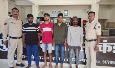 सरकंडा थाना क्षेत्र में डबल मर्डर,चार आरोपी गिरफ्तार,सभी आरोपी है आदतन नशेड़ी