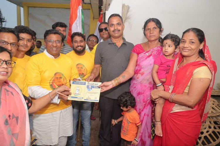रायपुर ग्रामीण के माना बस्ती से हुई “भूपेश है तो भरोसा है” कैंपेन की शुरुआत