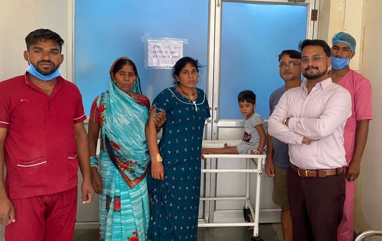 5 वर्षीय बच्ची का पैर बचाने के लिए मां के पैरों की लगाई हड्डी - देखिए खास रिपोर्ट