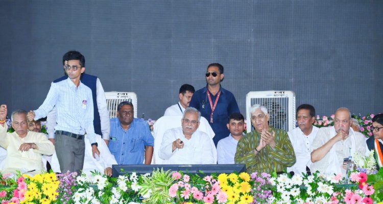मुख्यमंत्री ने नए तहसील पचपेड़ी का किया वर्चुअल शुभारंभ
