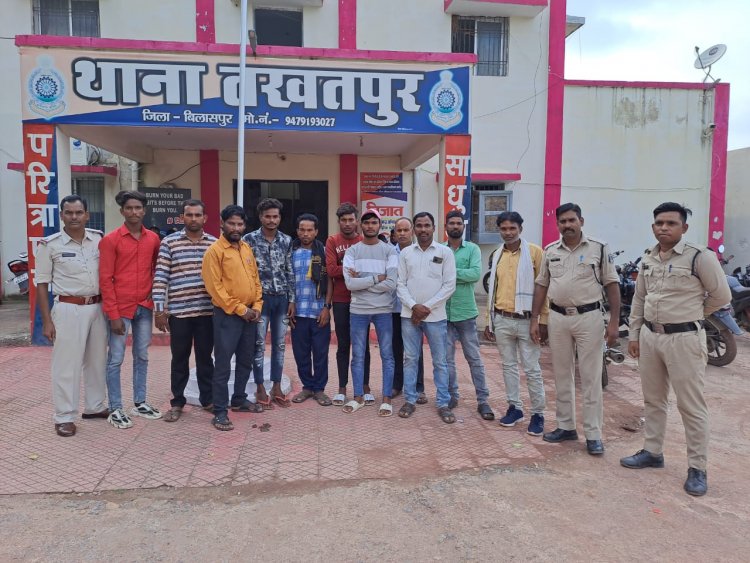 सरपंच ने समर्थको के साथ मिलकर युवक को पीटा सभी गिरफ्तार
