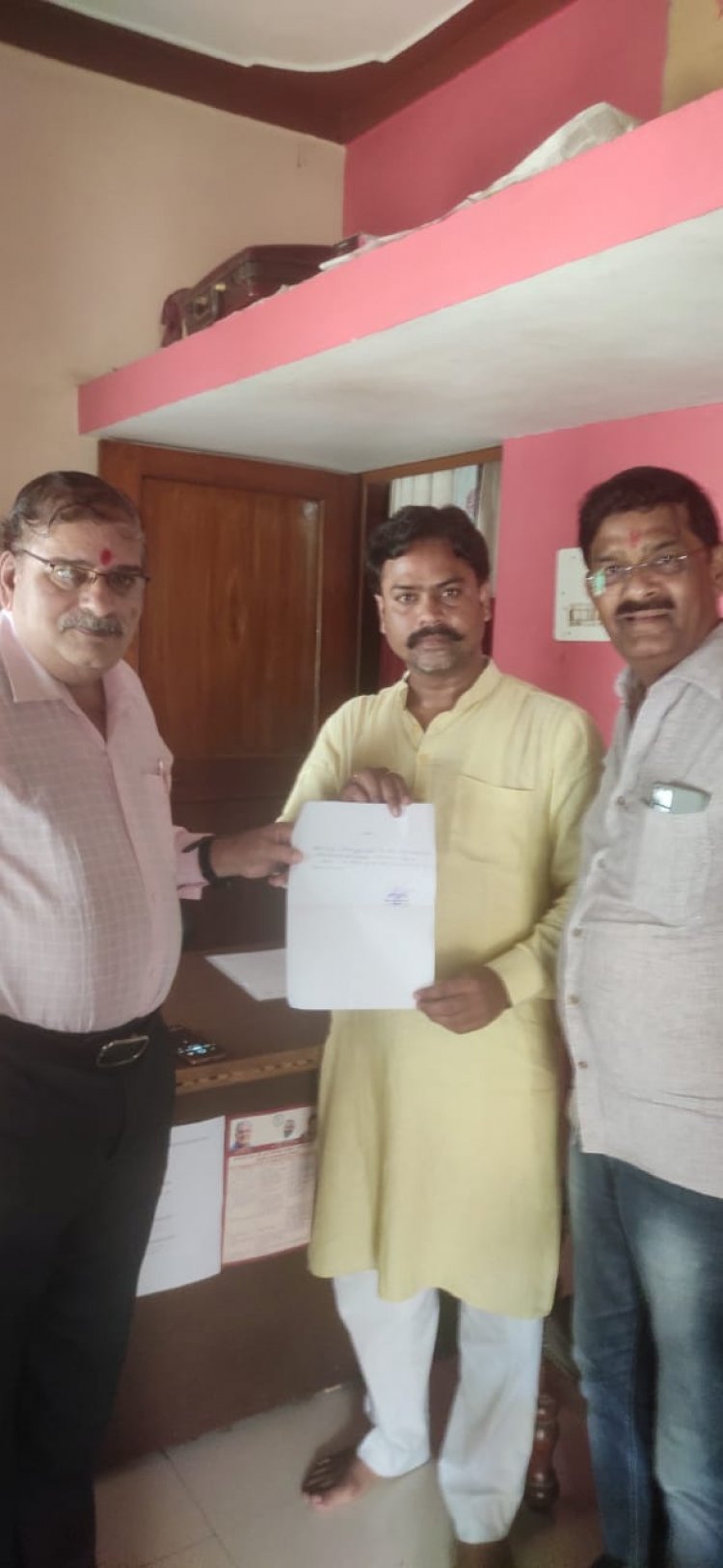 बिल्हा विधानसभा से राजेश शर्मा की दावेदारी, समर्थकों में उत्साह