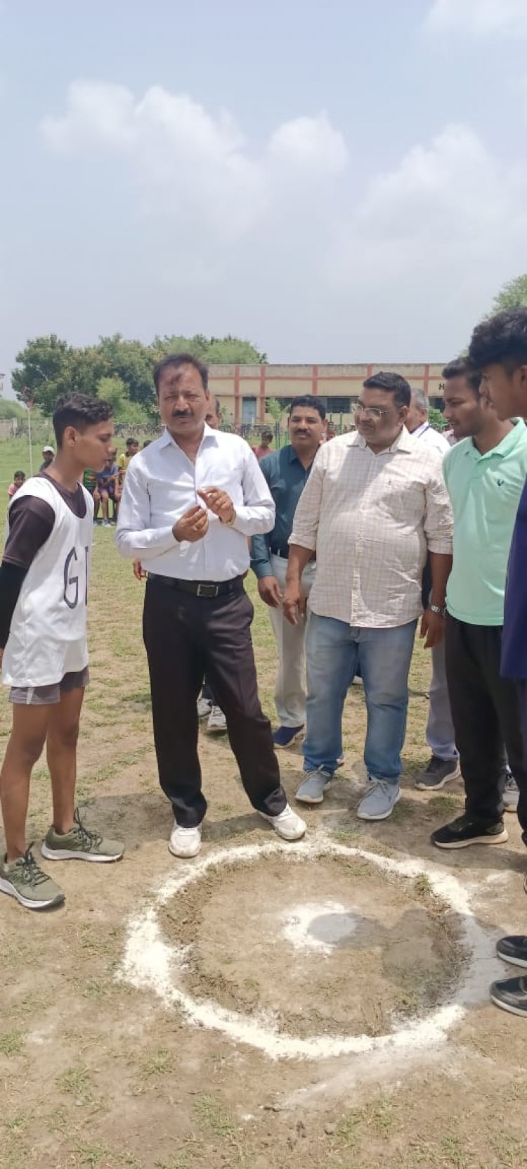जिला स्तरीय नेटबाल प्रतियोगिता का आयोजन