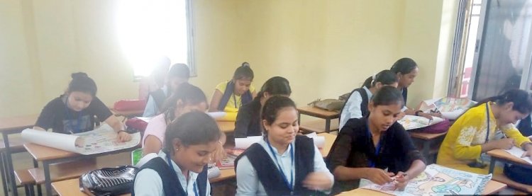 *जिले के शासकीय नवीन कन्या महाविद्यालय में मतदाता जागरूकता हेतु निबंध प्रतियोगिता आयोजित