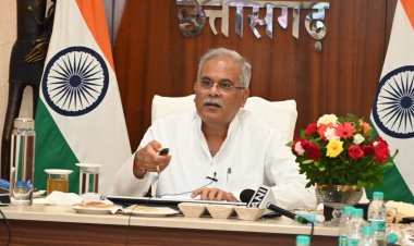 मुख्यमंत्री भूपेश बघेल ने 85करोड़ रूपये की पेयजल योजनाओं का किया लोकार्पण -भूमिपूजन