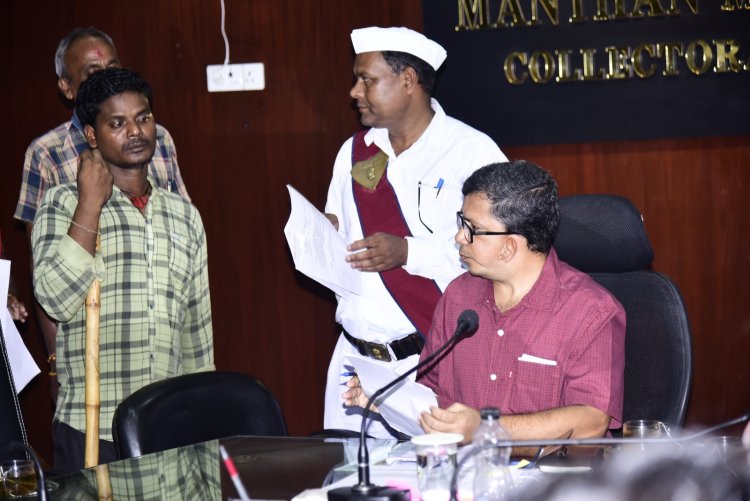 कलेक्टर ने जन दर्शन में सुनी आम जनता की समस्याएं, वर्मी खाद का बकाया भुगतान शीघ्र पूरा करने दीए निर्देश
