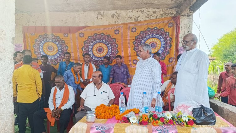 धरमलाल कौशिक ने किया पथरिया क्षेत्र का दौरा,विभिन्न कार्यक्रम मे हुए शामिल