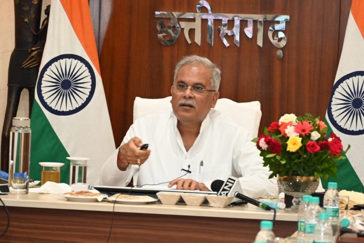 मुख्यमंत्री भूपेश बघेल ने 85करोड़ रूपये की पेयजल योजनाओं का किया लोकार्पण -भूमिपूजन