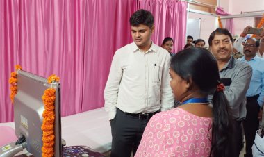 पथरिया के स्वास्थ्य सेवाओं मे हुआ विस्तार, क्षेत्र की महिलाओ को मिलेगी सोनोग्राफी की सुविधा