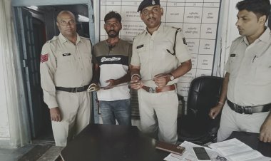 रिंग रोड भाटिया पेट्रोल पंप के सामने तलवार लेकर लोगो को धमकाने वाले आरोपी को पुलिस ने किया गिरफ्तार,आरोपी के खिलाफ़ पूर्व में भी दर्ज़ है कई आपराधिक मामले
