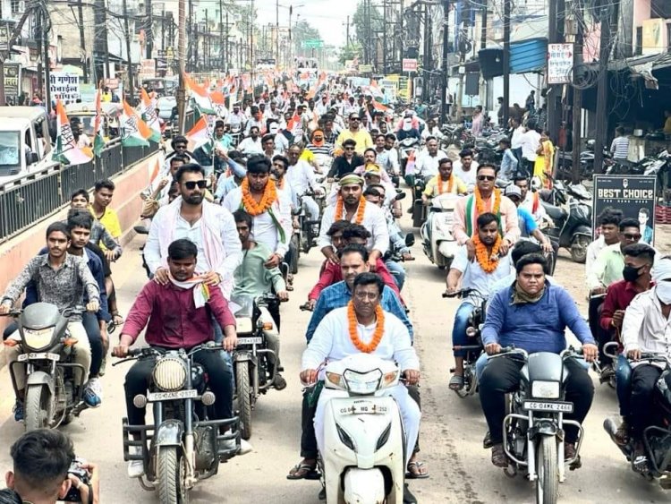 जनता की उम्मीद और विश्वास में खरा उतरने रायपुर ग्रामीण विधानसभा में निकाली गई भरोसा यात्रा