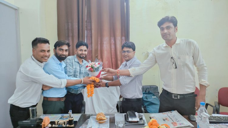*सहायक संचालक जनसंपर्क सुजीत सिंह ने कार्यभार किया ग्रहण*