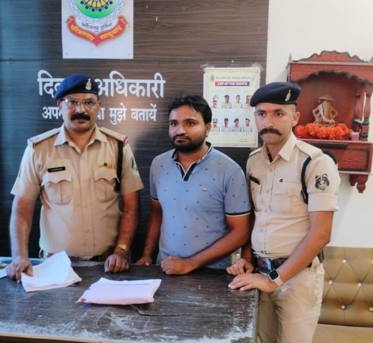 प्रतिबंधित टैबलेट अवैध रूप से बेचने वाले को पुलिस ने किया गिरफ्तार