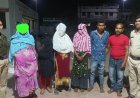देह व्यापार के धंधे में पुलिस की रेड,तीन कॉल गर्ल दो ग्राहक व संचालिका गिरफ्तार