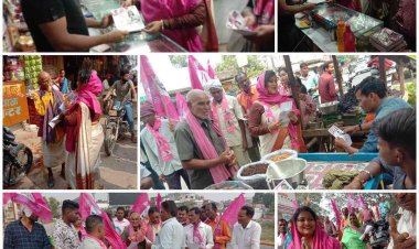 जनता जोगी कांग्रेस जे प्रत्याशी डॉ सारीता भारद्वाज को मिल रहा अपार जन समर्थन, जनता के बीच पहुंचकर मुंगेली के विकास की रख रही तस्वीर, सुंदर और विकसित मुंगेली बनाने का ले रही