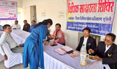 *राष्ट्रीय विधिक सेवा दिवस पर जिला जेल में स्वास्थ्य शिविर आयोजित