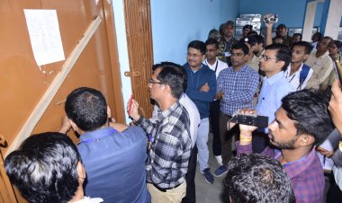 तगड़ी सुरक्षा व्यवस्था के बीच स्ट्रांग रूम सील,तीन दिसंबर को होगा प्रत्याशियो के भाग्य का फ़ैसला,काउंटिंग के दिन खुलेगी ईवीएम