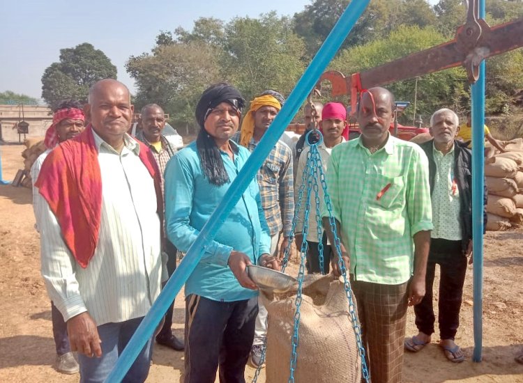 जिले में अब तक दो लाख 22हजार क्विंटल से अधिक की हुई धान खरीदी
