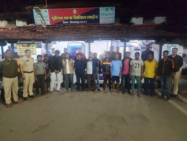 सार्वजनिक जगहों पर शराब पीने वाले शराबियों पर पुलिस की ताबड़तोड़ कार्यवाही,बैठाकर शराब पिलाने वाले होटल ढाबा पर भी कार्यवाही