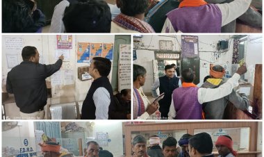 *कलेक्टर के निर्देश पर राजस्व अधिकारियों ने सहकारी बैंकों का किया निरीक्षण*   *किसी भी प्रकार की शिकायत मिलने पर की जाएगी कड़ी कार्यवाही*