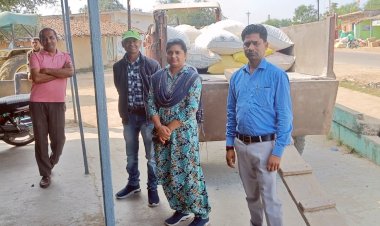 *जिले में धान के अवैध परिवहन पर कार्यवाही जारी, 54 क्विंटल धान जब्त