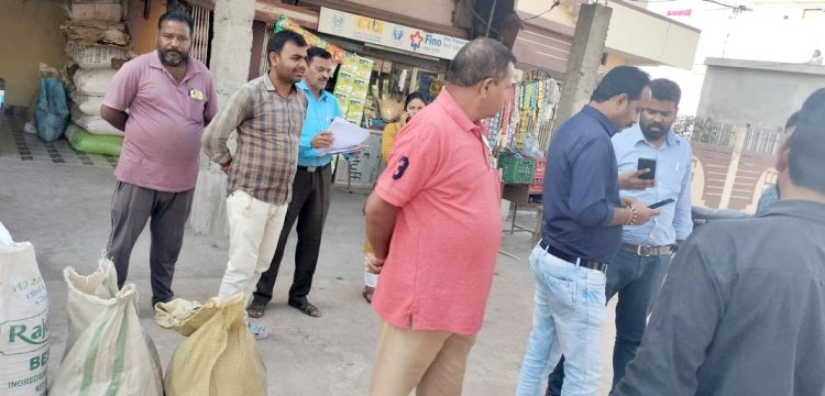 जिले में अवैध धान के परिवहन,भंडारण पर कार्यवही जारी, 777क्विंटल धान जप्त