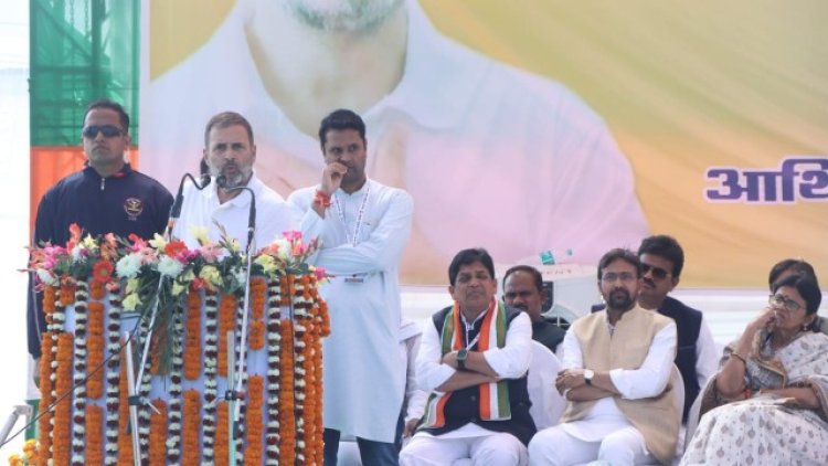 भारत जोड़ो न्याय यात्रा का छत्तीसगढ़ में हुआ भव्य स्वागत, रायपुर ग्रामीण विधानसभा से पंकज शर्मा भी शामिल हुए