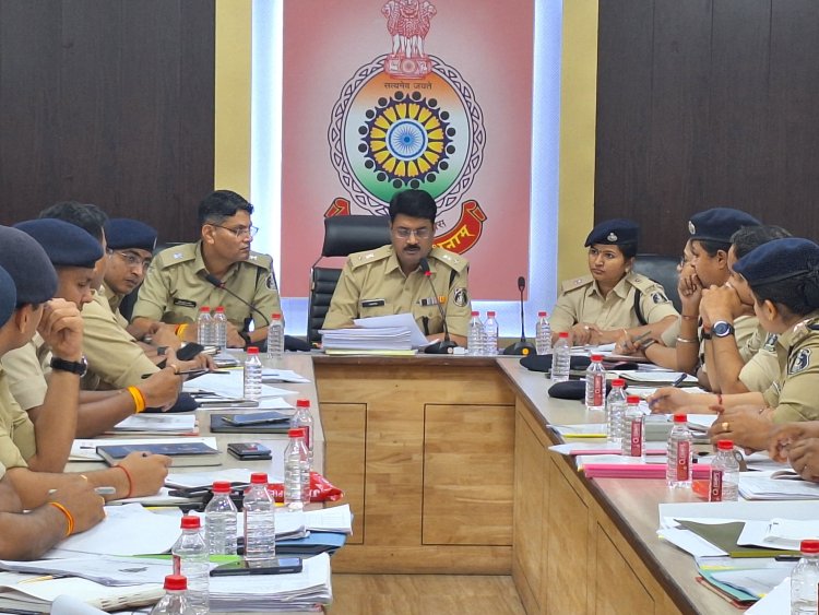 एसपी राजनेश सिंह ने ली क्राइम मीटिंग, विजिबल और विजीलेंट पुलिसिंग के दिए निर्देश,आगामी चुनावों और होली पर्व के मद्देनजर दिए आवश्यक दिशा निर्देश