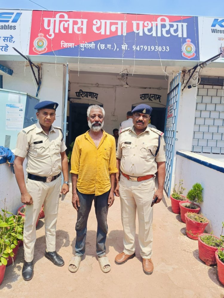 लंबे समय से स्थायी वारंटी के आरोपी को पुलिस ने किया गिरफ्तार