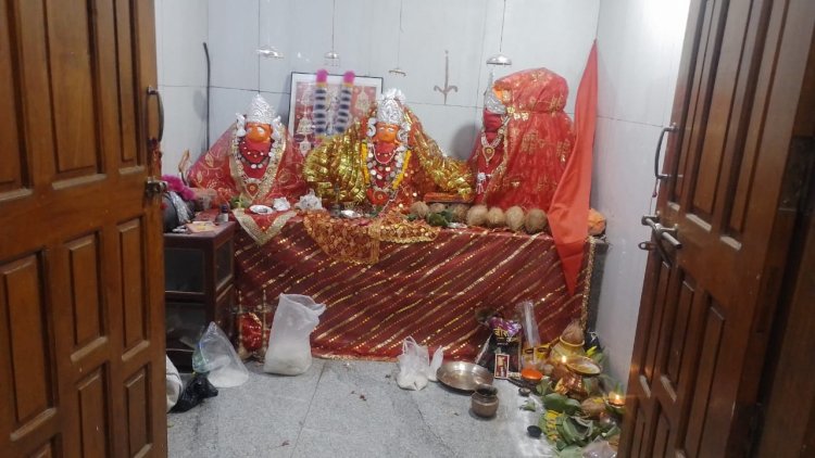 नगर के महामाया मंदिरो मे  636 मनोकामना ज्योति कलश दीप प्रज्वलित,  चोरभट्टी में  16 वर्षीय बालक  सुना रहे  भक्तो को भागवत कथा