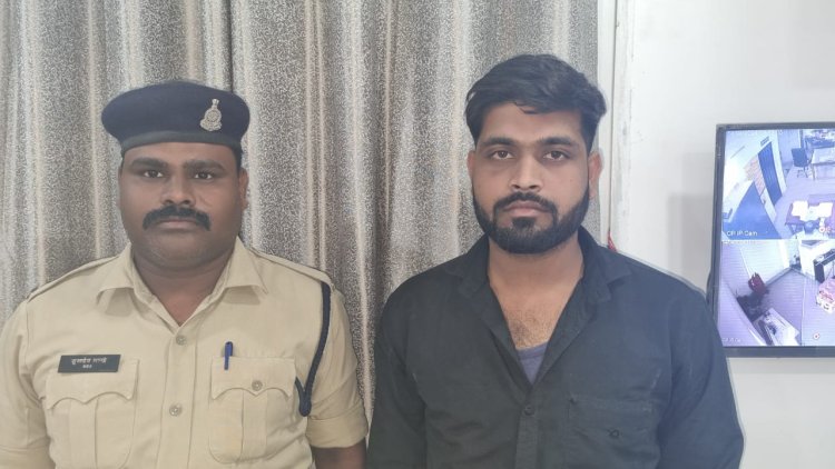 राष्ट्रीय प्रवक्ता कन्हैया कुमार के कार्यक्रम में प्रधानमंत्री मोदी पर आपत्तिजनक टिप्पणी, आम सभा के दौरान अश्लील गाली गलौज करने वाला युवक गिरफ्तार