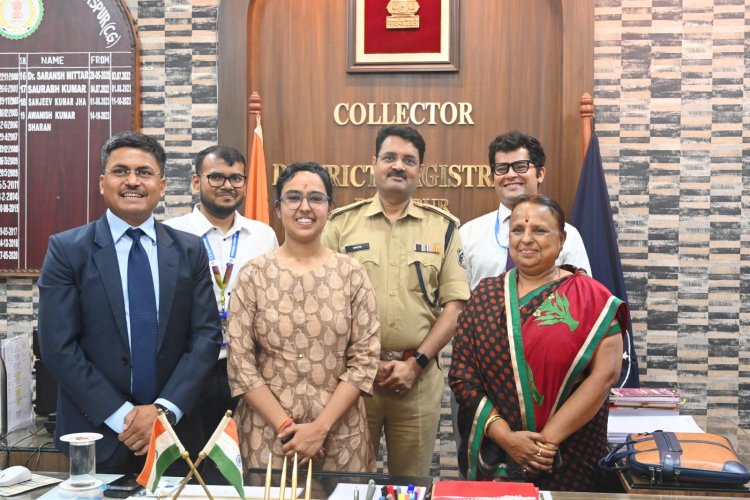बिलासपुर की बेटी ने UPSE में 189वी रैंक हासिल कर बढ़ाया प्रदेश का मान,कलेक्टर अवनीश शरण ने दी शुभकामनाएं