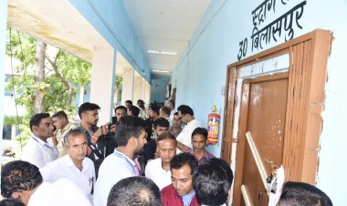 तगड़ी सुरक्षा व्यवस्था के बीच प्रत्याशियो का भाग्य स्ट्रांग रूम में कैद, 4जून काउंटिंग के दिन खुलेंगी ईवीएम, तीन लेयर की तगड़ी सुरक्षा के साथ दर्जनों सीसीटीवी कैमरे की रहेगी निगरानी
