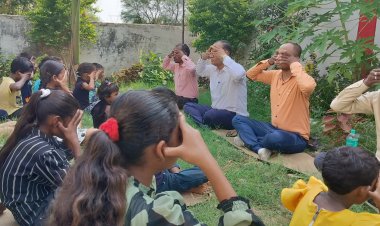 कड़री के शासकीय शालाओं द्वारा दो दिवसीय समर कैंप का आयोजन