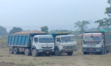 अवैध रेत का उत्खनन और परिवहन लागातार जारी,कलेक्टर के निर्देश पर देर रात कई खनिज विभाग की टीम ने कई हाइवा, ट्रेक्टर पर कार्रवाई की