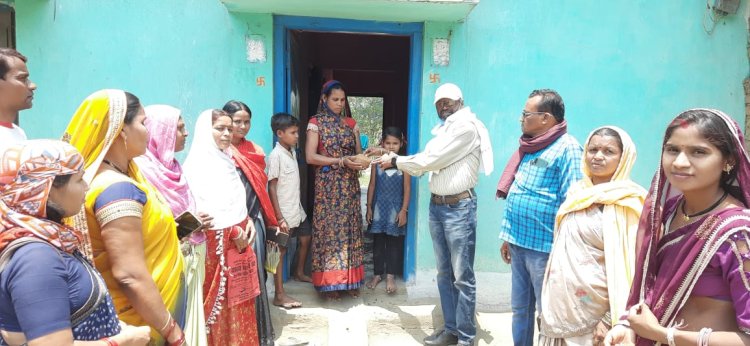 बिहान समूह की दीदियों ने निकाली मतदाता जागरूकता रैली
