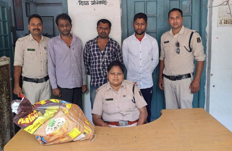 सिम्स हॉस्पिटल में एसी के कॉपर वायर की चोरी करने वालों को पुलिस ने किया गिरफ्तार