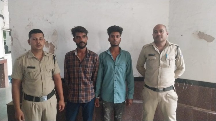 शहर के हैप्पी स्ट्रीट के पास कुछ लड़को का आपस में लड़ते और शहर का माहौल ख़राब करते विडियो हुआ वायरल, पुलिस ने दो को किया गिरफ्तार
