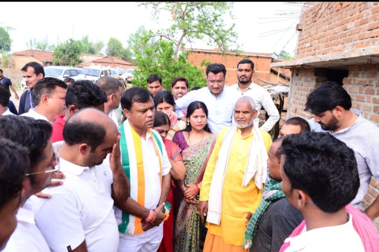 पंडरिया हादसे के प्रभावितों से मिला कांग्रेस के प्रतिनिधि, पीसीसी चीफ बैंज ने लगाया शासन तंत्र पर लापरवाही का आरोप, कहा मुआवजा राशि अपर्याप्त मृतकों को 20, घायलों को दिया जाए 5लाख