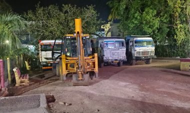 दर्जन भर गावों में अवैध खनन व परिवहन के खिलाफ़ ताबड़तोड़ कार्रवाई,7 हाईवा सहित 13 वाहन जब्त, वाहन मालिकों के खिलाफ मामला दर्ज