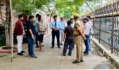 प्लेसमेंट कैंप की तैयारी का नोडल अधिकारी ने लिया जायज़ा,27 जून को लखीराम ऑडिटोरियम में मेगा कैंप