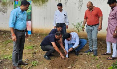 राष्ट्रीय बीमा जागरूकता दिवस के अवसर पर किया गया पौधरोपण,बीमा एवं पौधरोपण के प्रति लोगों को किया जागरूक