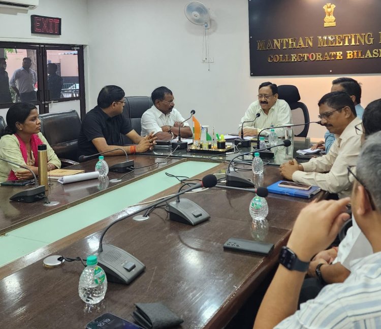 भीषण गर्मी से बचाव के लिए अपर कलेक्टर ने ली विभिन्न संगठनों की बैठक,विषम हालात से निपटने संगठनों ने दिए कई सुझाव