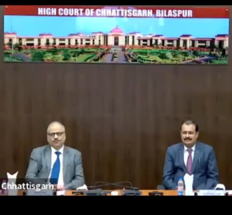 चीफ जस्टिस रमेश सिन्हा ने वीसी के जरिए न्यायिक कर्मचारी आवासीय कालोनी का किया लोकार्पण,मुख्य न्यायाधीश ने पर्यावरण के प्रति सजगता व्यक्त की
