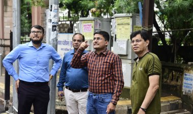 कलेक्टर ने ओल्ड कम्पोजिट बिल्डिंग परिसर का किया निरीक्षण दुकानों को व्यवस्थित करने निगम को दिए निर्देश