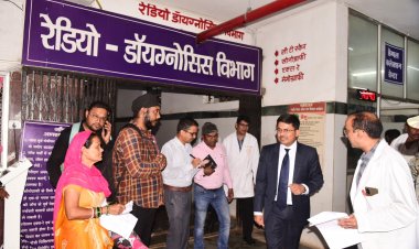कलेक्टर ने सिम्स हॉस्पिटल का किया निरीक्षण