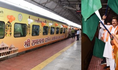 श्री रामलला दर्शन योजना के तहत संभाग से 850 श्रद्धालु अयोध्या धाम के लिए हुए रवाना,अयोध्या धाम के साथ काशी विश्वनाथ का भी करेंगे दर्शन