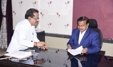 बिलासपुर संभाग के नए कमिश्नर महादेव कावरे ने कार्यभार किया ग्रहण